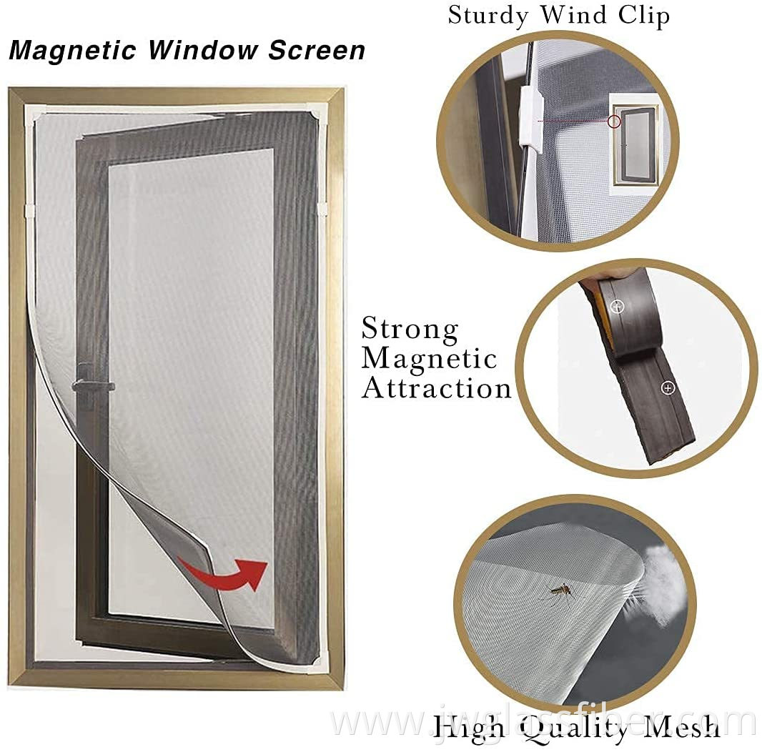 DIY Magnetic Insect Fly Screen For Window Curtain Screen